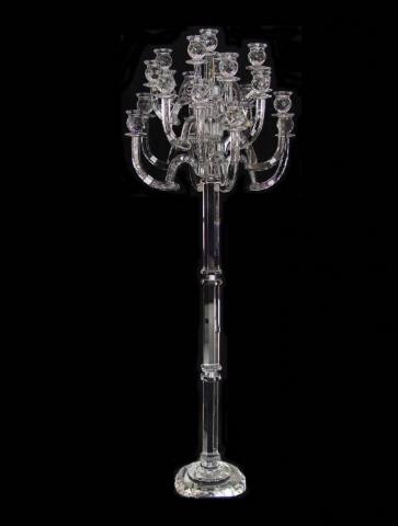 Crystal Candelabra Centerpiece for Wedding and Event Rental