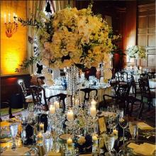 "Alyssa" Crystal Candelabras Centerpiece Wedding Event Rental