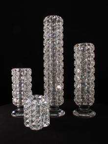 CRYSTAL CANDLE HOLDER CENTERPICE FOR WEDDING AND EVENT