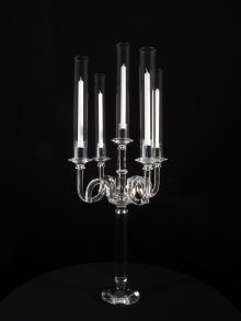ILAN CRYSTAL CANDELABRA CENTERPIECE FOR WEDDING AND EVENT RENTAL