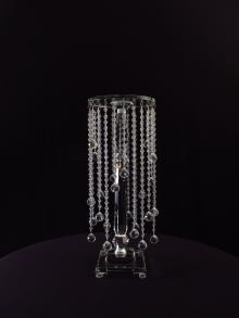 Crystal Flower Stand for wedding or event rental.